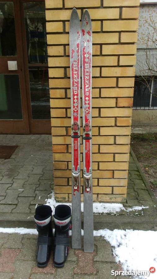 Narty Blizard z butami sprzedam wielkopolskie Swarzędz