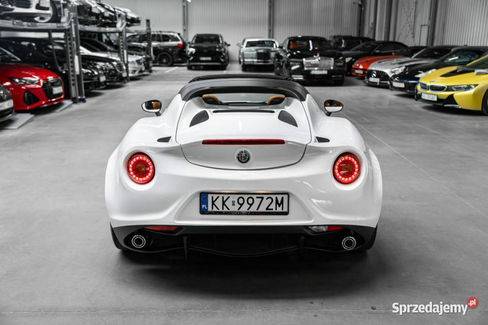 Alfa Romeo 4C SPIDER Krajowa 1 właściciel 30421km Węgrzce sprzedam