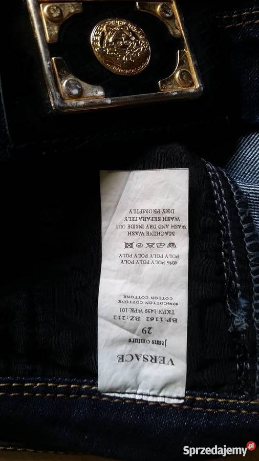 versace spodnie dżins niepowtarzalne ciekawy Kielce