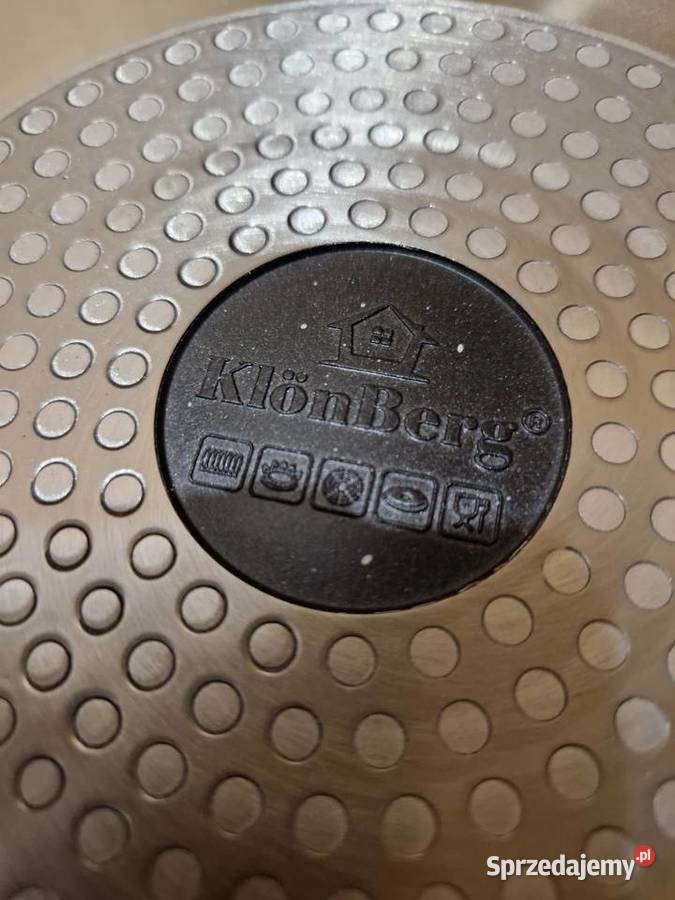 Brytfanna OWALNA MARMUROWA KlnBerg 11 l 38 3w1 AGD drobne Głogowa