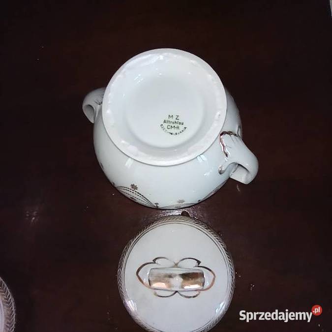 Złota pajęczynka Ręcznie zdobiony Dzbanek do Gdańsk sprzedam