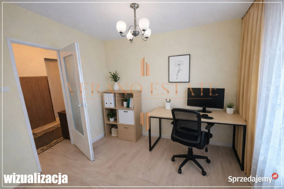 Pruszków 3 pokoje 60 m parter z loggią