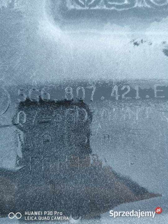Volkswagen GOLF VII 5G6807421E zderzak tylny osobowe pomorskie