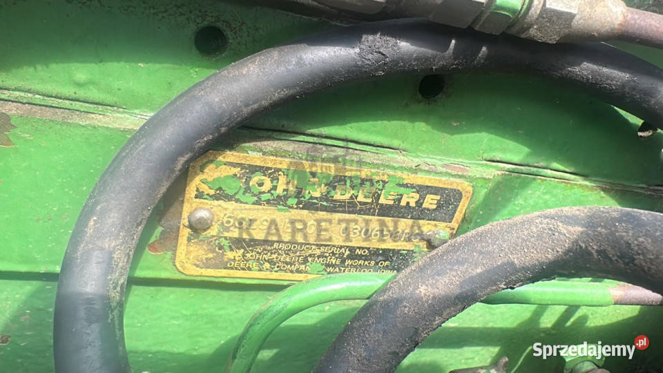 John Deere 101L 6619AE01 Silnik Kompletny Pozostałe Części i osprzęt rolniczy Jastrzębniki