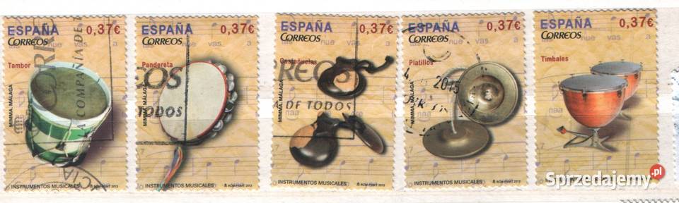 Zn Hiszpania Mi 4762 6 kas 2013