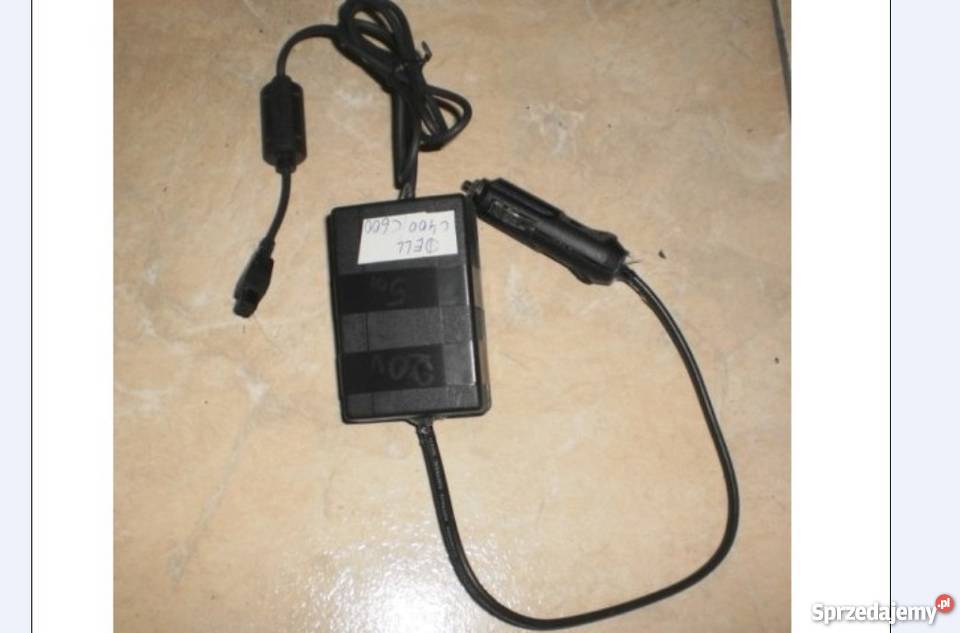 zasilacz samochodowy laptop dell C400 Pozostałe
