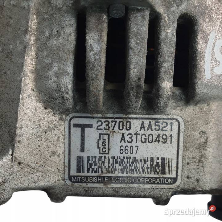 ALTERNATOR Subaru Impreza II GD 20 i 23700AA521 Przepustnice Chełm