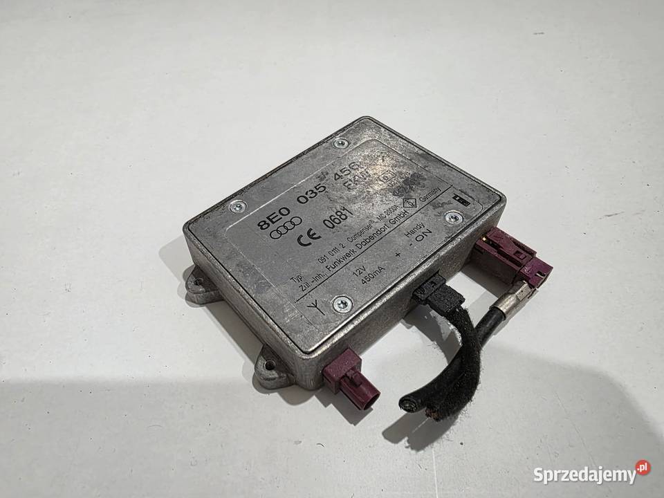 Wzmacniacz antenowy Audi a4b6 8E0035456 Rok produkcji 2001