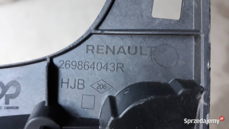 RENAULT CAPTUR II ŚLIZG ZDERZAKA PRAWY TYŁ Karoseria Karoseria Zatom Stary