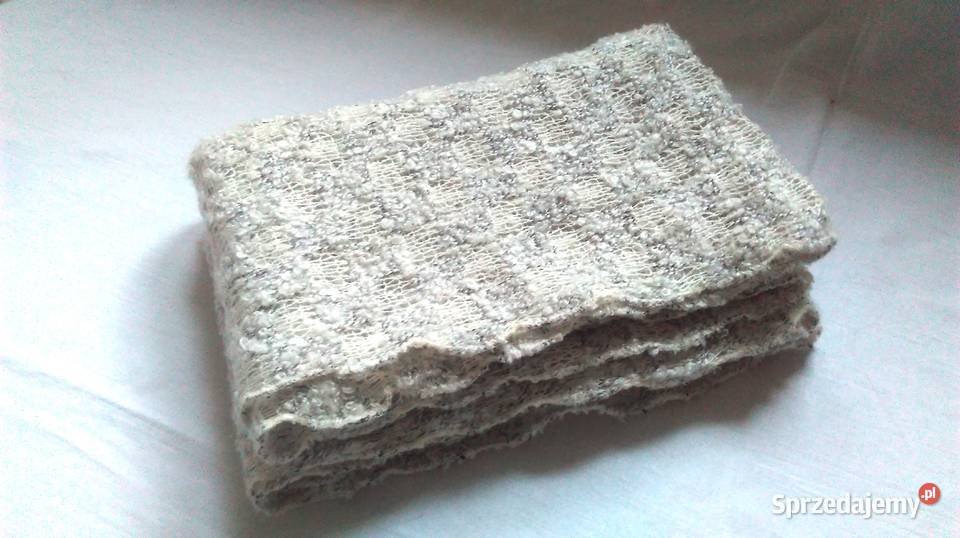 Komin damski Szal jasny NOWY Białystok