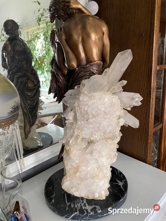 Ogromna Rzeźba z brązu kryształ górski Pozostałe Bystrzyca Kłodzka