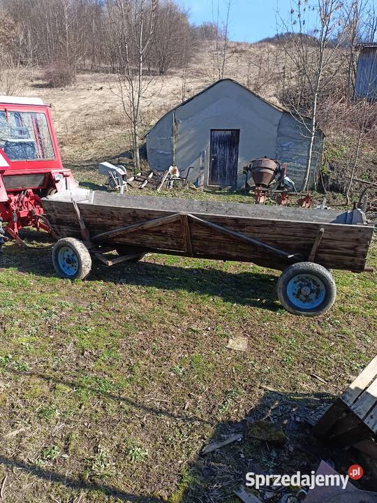 Wóz 4 kołowy do ciągnika Szufnarowa