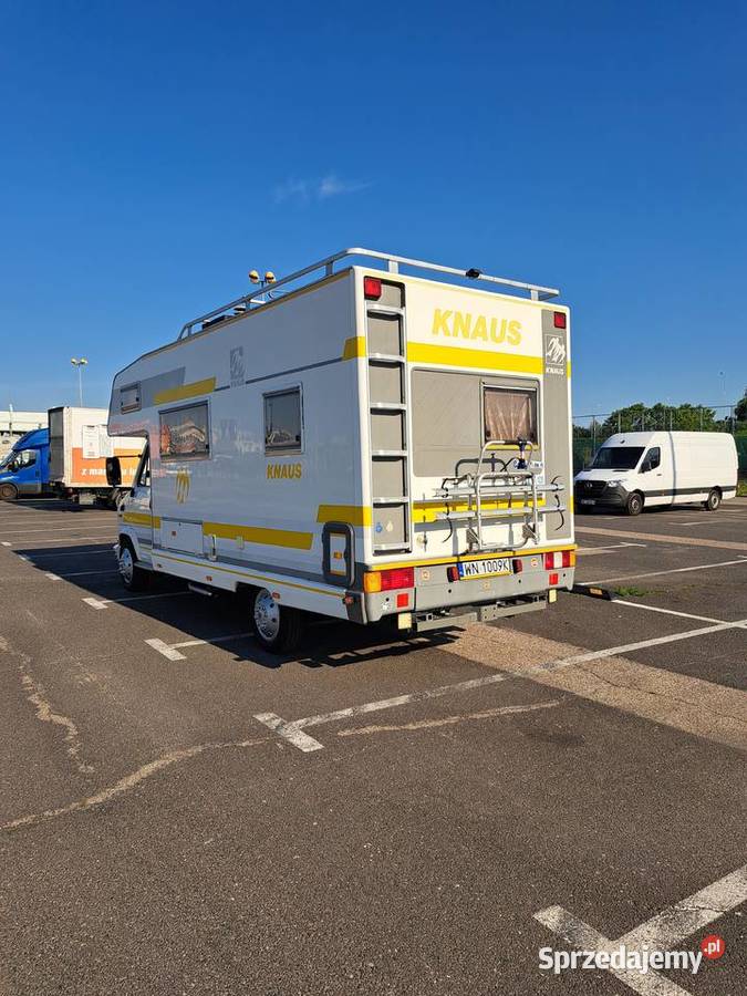 KAMPER Fiat Ducato 25TD 92 1991r KNAUS 625 Solar zarejestrowany w Polsce Warszawa sprzedam