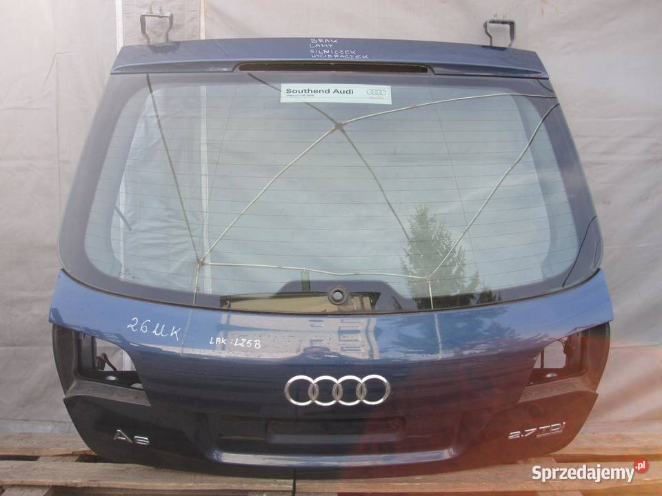 AUDI A6 C6 07r klapa tył świętokrzyskie