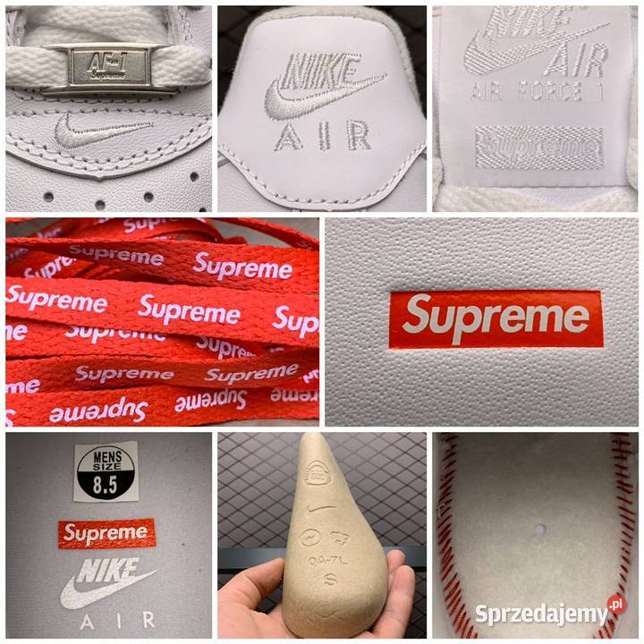 Nike Air Force 1 Supreme buty sportowe 4046 Warszawa