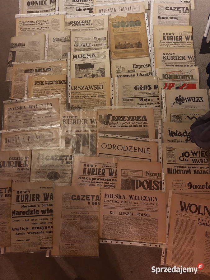 Gazety PRL 1939r orginalne