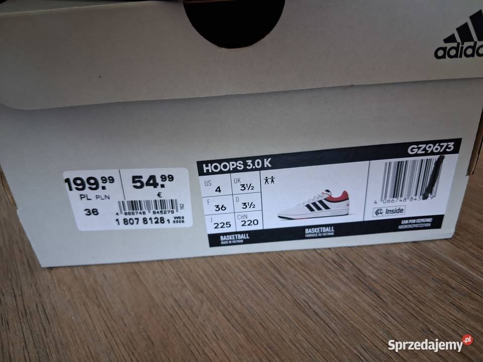 Buty Adidas chłopca Sportowe Sadki