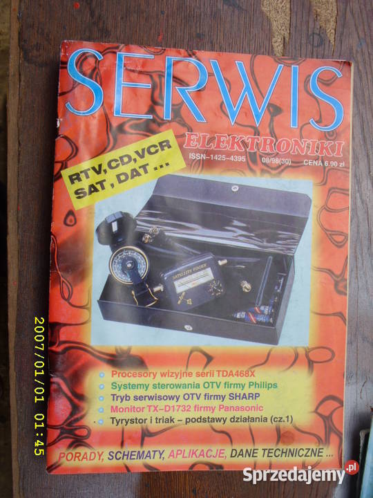 Rocznik miesiecznika SERWIS ELEKTRONIKI1998R Wołów