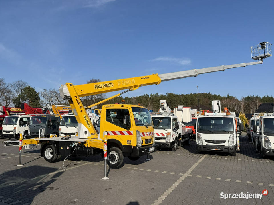 Nissan Cabstar Zwyżka Podnośnik Koszowy 84000km Widełki sprzedam