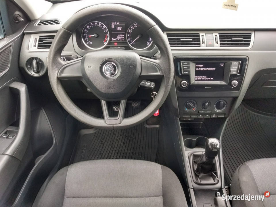koda RAPID Sportback 14 TDI 90 active bluetooth czarny Rapid Škoda śląskie