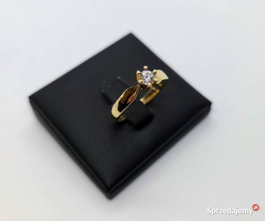 Złoty pierścionek próby 585 345g Rozmiar 16 Elbląg