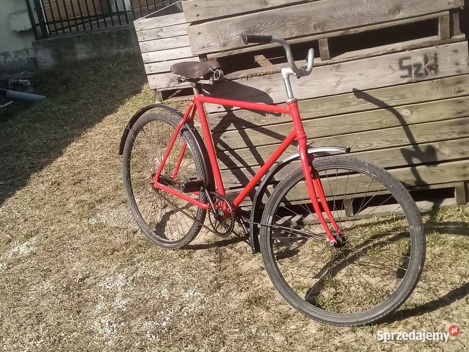 Zabytkowy rower ukrainka łódzkie Biała Rawska