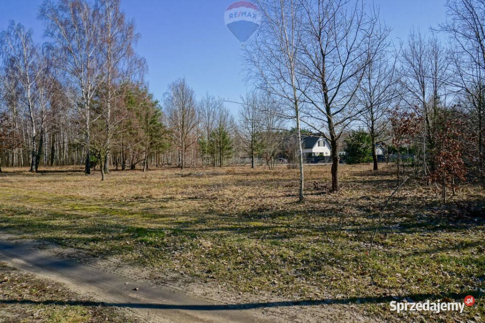 Działka budowlana 1096m2 Grądy k Żyrardowa 47m