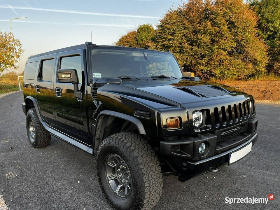 Hummer H2 Unikat stan kolekcjonerski full Bosse światła przeciwmgielne Samochody osobowe Gdów