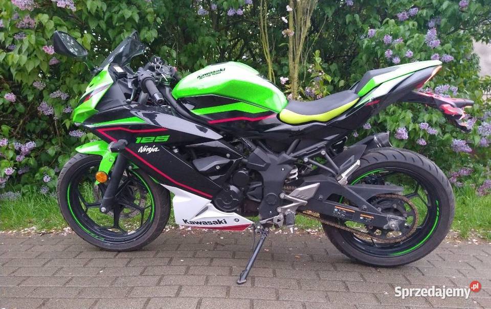 Kawasaki ninja 125 Poznań sportowy sprzedam