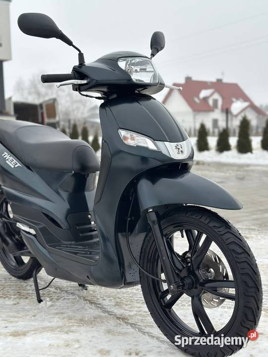 Skuter Peugeot Tweet 2022r 50cc 4t DUŻE KOŁA Rok produkcji 2022 mazowieckie Siedlce sprzedam