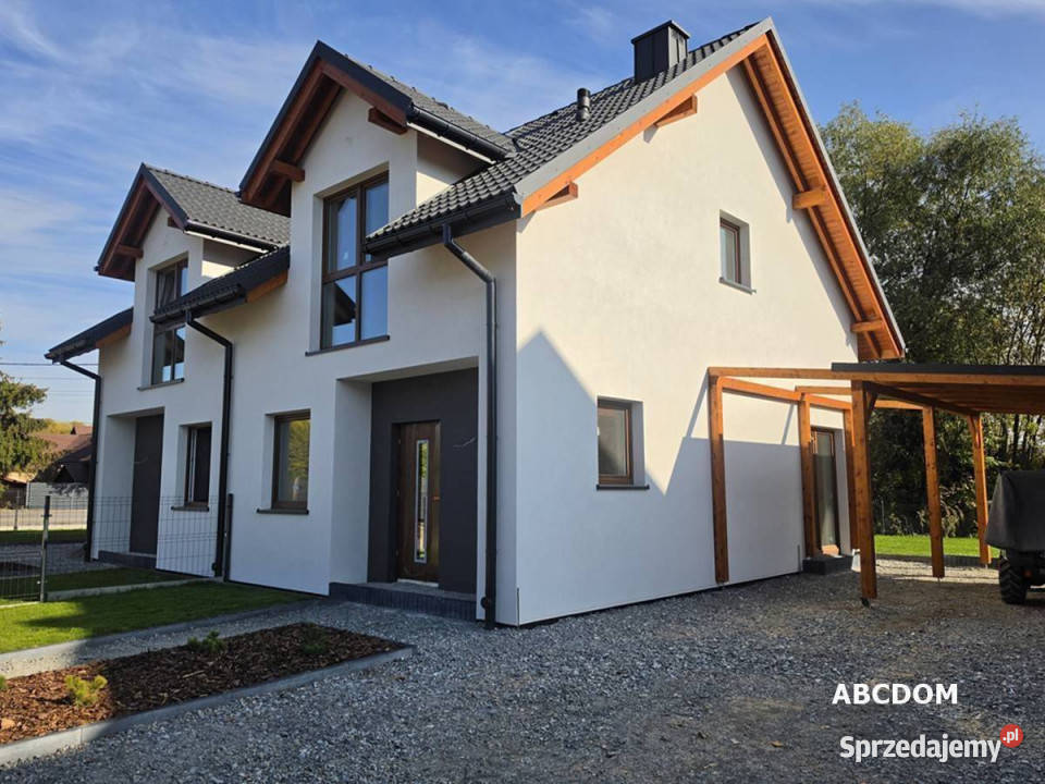 Nowy wykończończony dom 5 pokoi działka 308m2 Kobylany