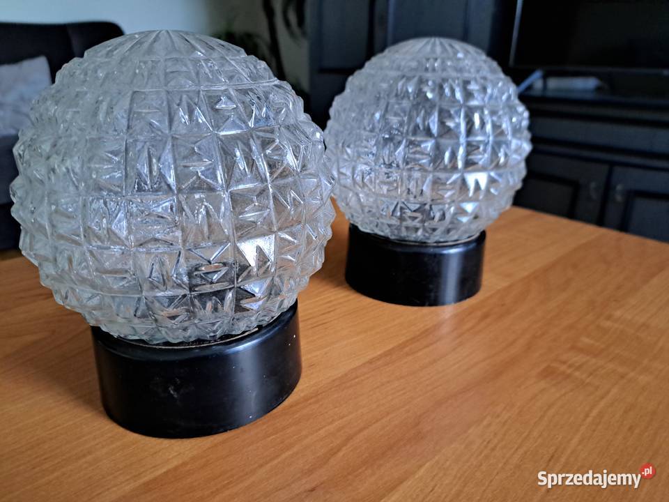 Dwa retro kinkiety z 1965 roku Kamenicky Senov dolnośląskie Lubań