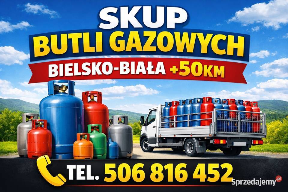 SKUP BUTLE GAZOWE DO KUCHENEK TECHNICZNE