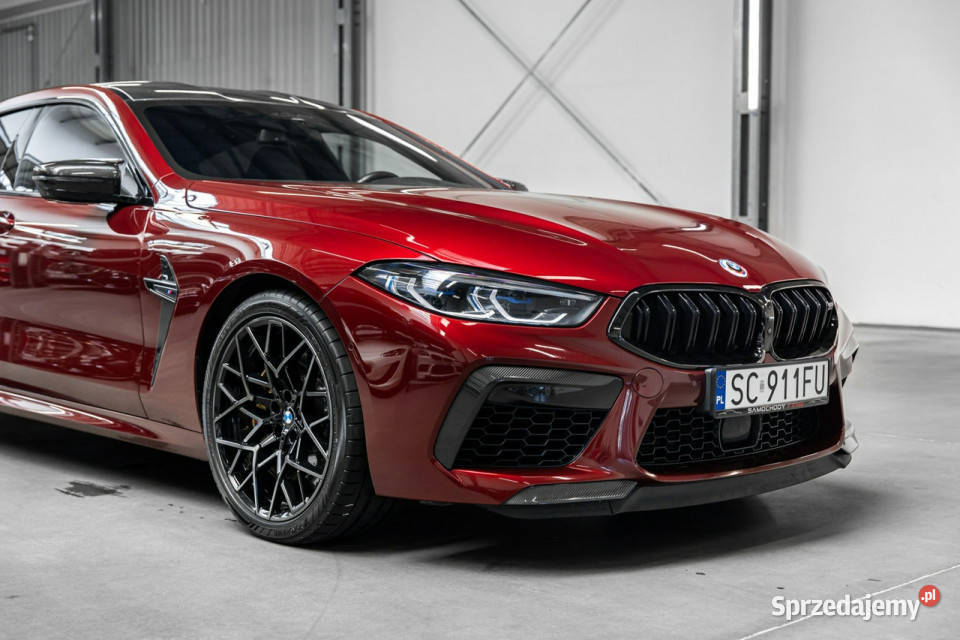 BMW M8 Competition Salon Polska Aventurine Red Węgrzce