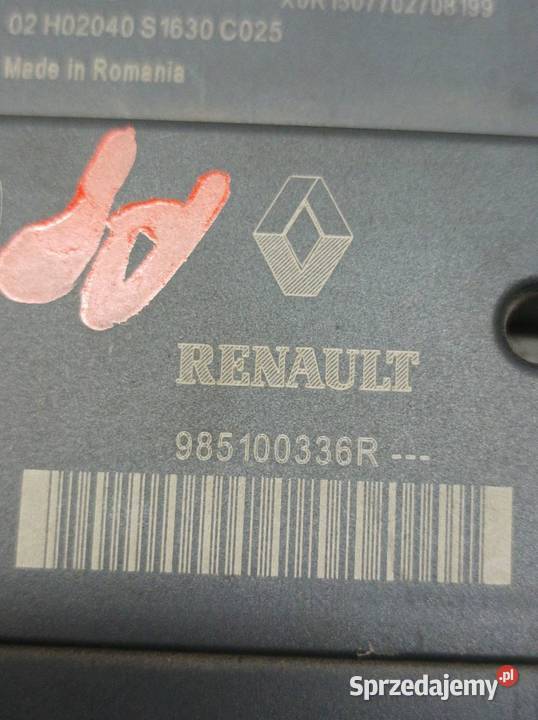 SENSOR AIRBAG 985100336R Dacia Dokker I 2012 Komputery świętokrzyskie