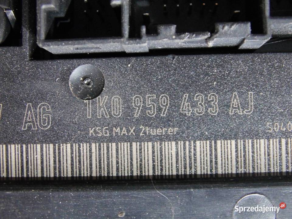MODUŁ komfortu VW GOLF V 19 TDI 1K0959433AJ Układ elektryczny Biała Nyska