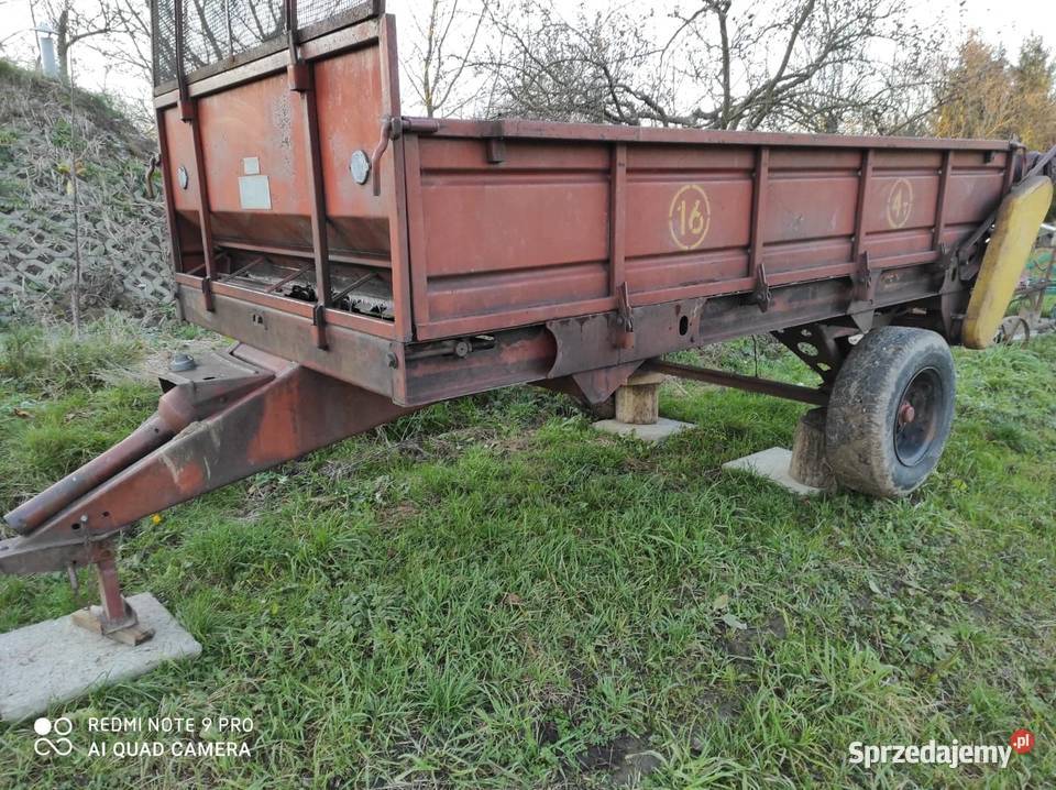 Rozrzutnik obornika 4t 4T do rusina ruski