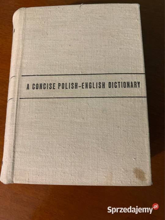 Mały słownik angielskopolski Grzebieniowski