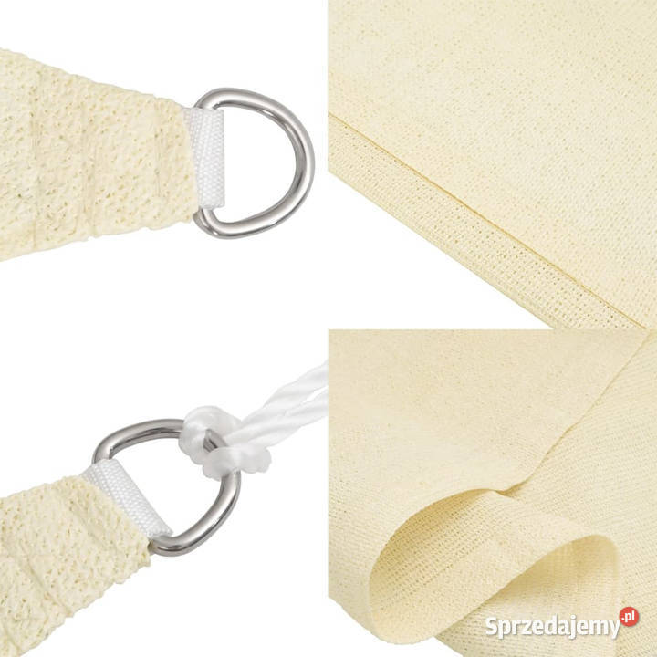 Żagiel przeciwsłoneczny 160 gm kremowy 2x3 m mazowieckie Warszawa