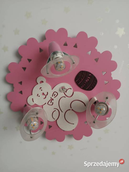 Lampa dziecięca różowa Kinkiety Mysłowice