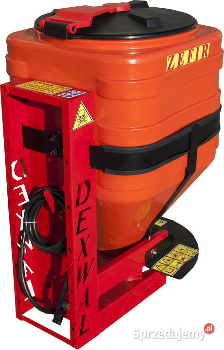 Rozsiewacz siewnik poplolunu Zefir 110 L Dexwal Żurawica