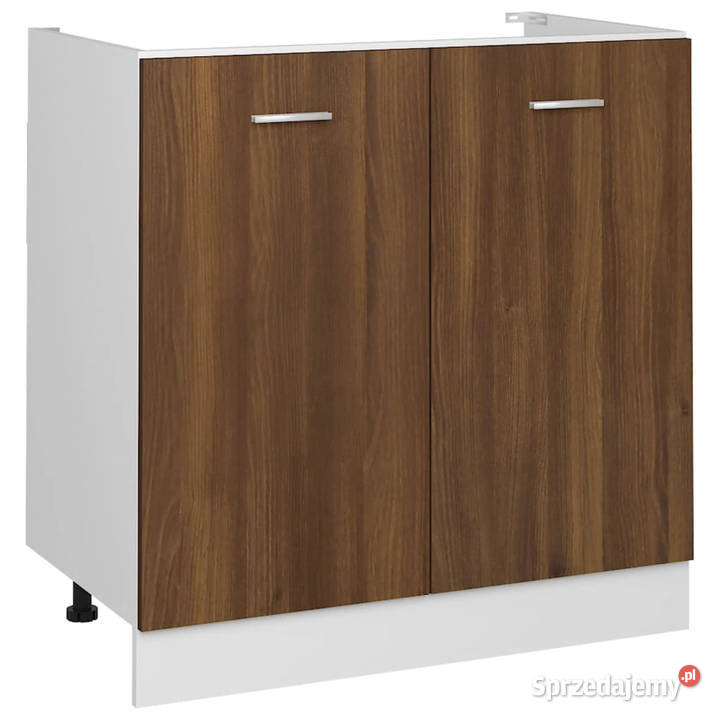 Szafka pod zlewozmywak brązowy dąb 80x46x815 Warszawa sprzedam