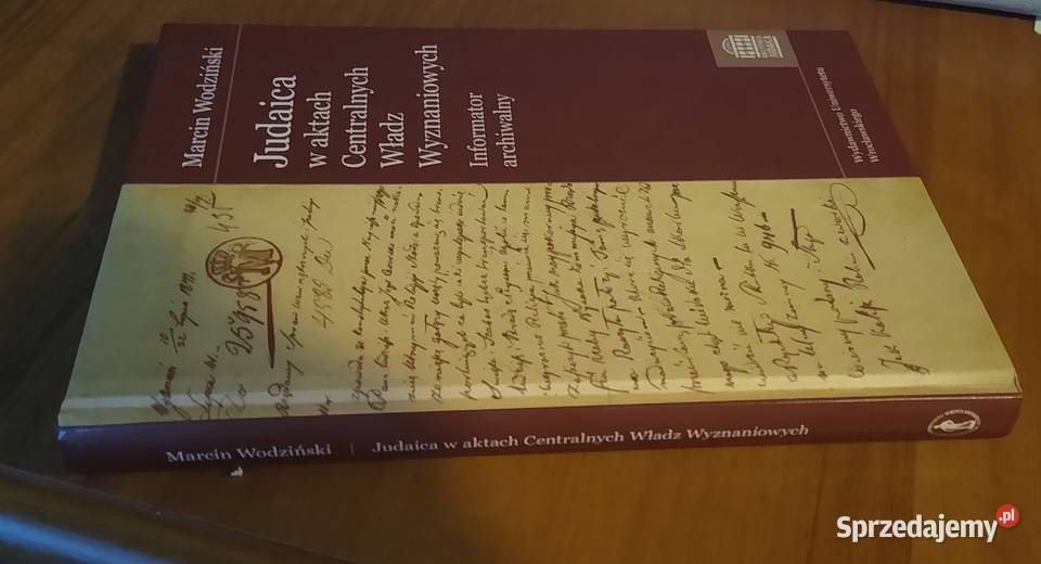 Judaica w aktach Centralnych Władz Wyznaniowych ISBN 9788322930915 Gdańsk