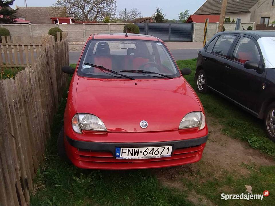 Sprzedam samochód fiat Seicento benzyna Siedlisko