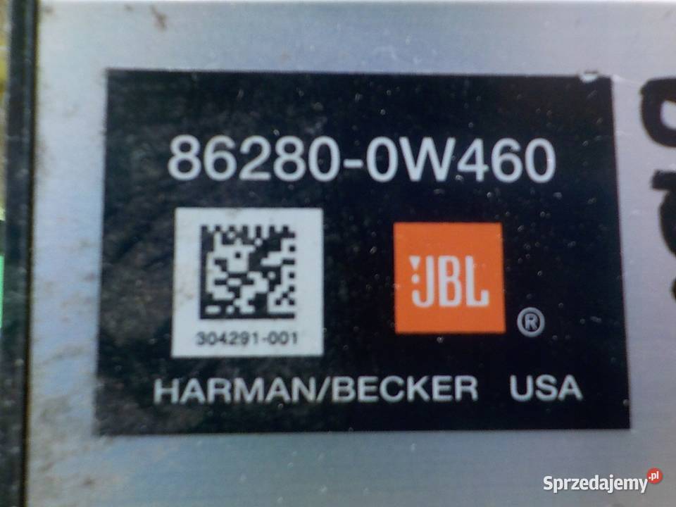 TOYOTA PRIUS II 15 VVTI 08r HB 5D wzmacniacz JBL osobowe Suków sprzedam