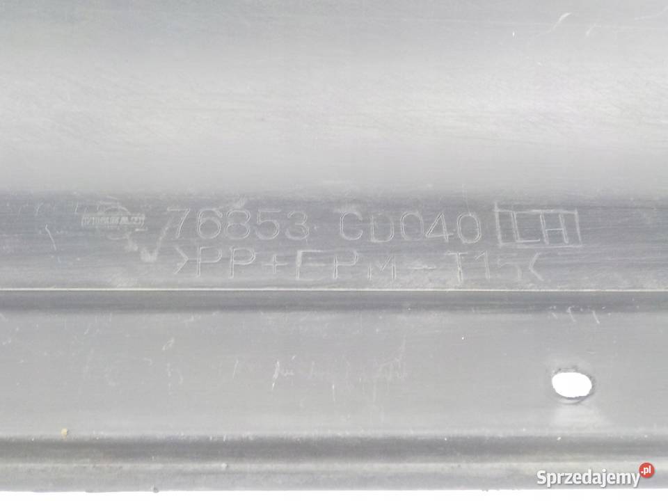 LISTWA PROGOWA LEWA PRÓG NISSAN 350Z 76853CD040