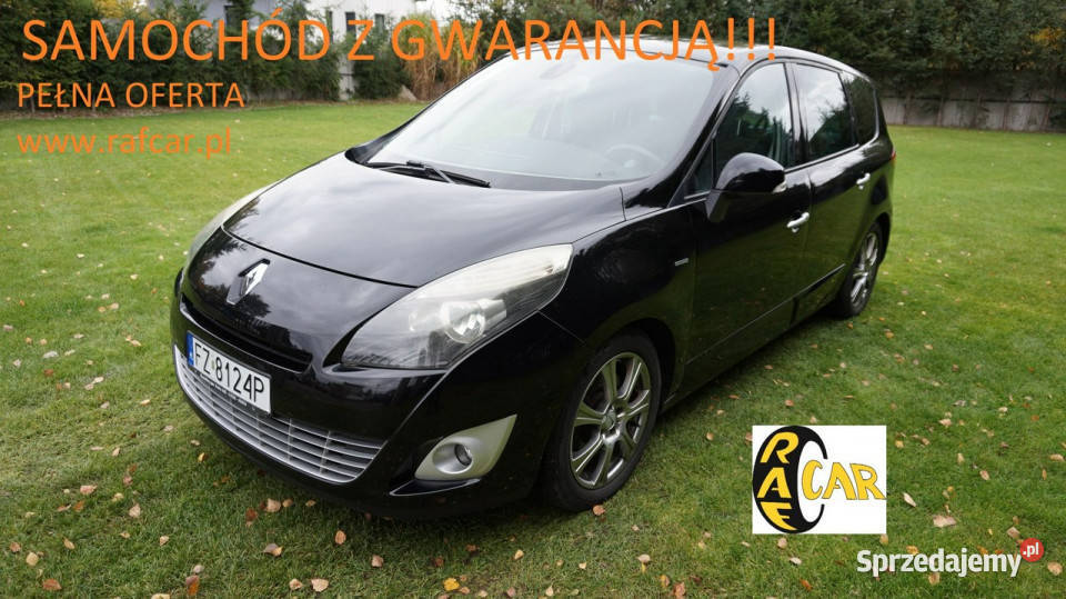 Renault Grand Scenic automat Gwarancja II 205600km Zielona Góra