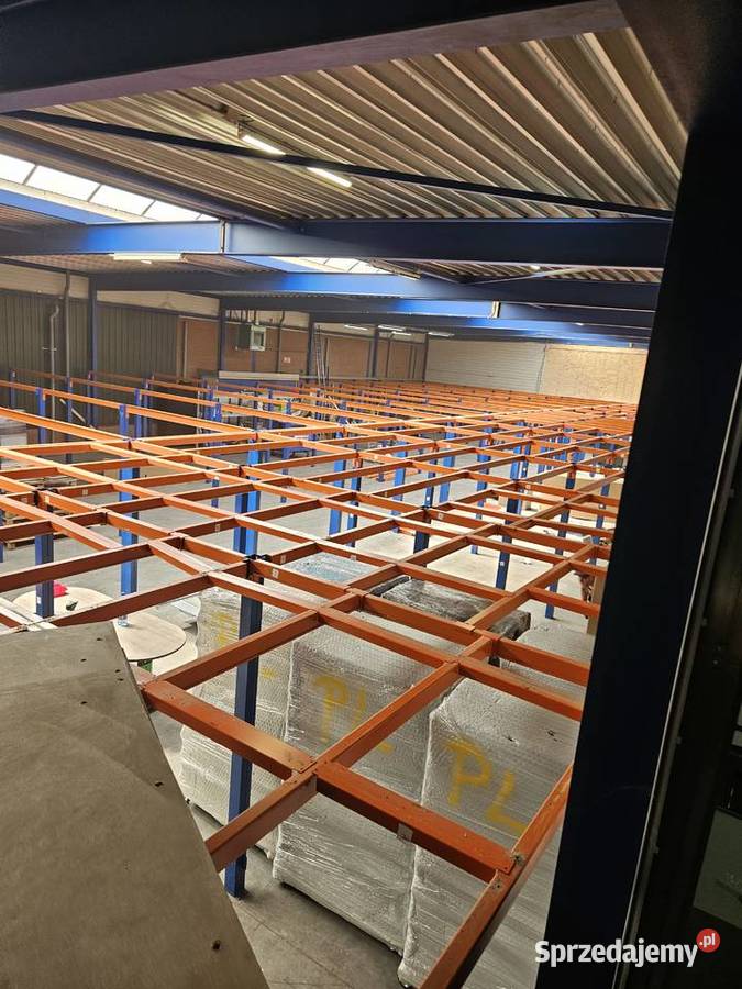 Antresola magazynowa 2022 nośność 450 m2 Sątoczno
