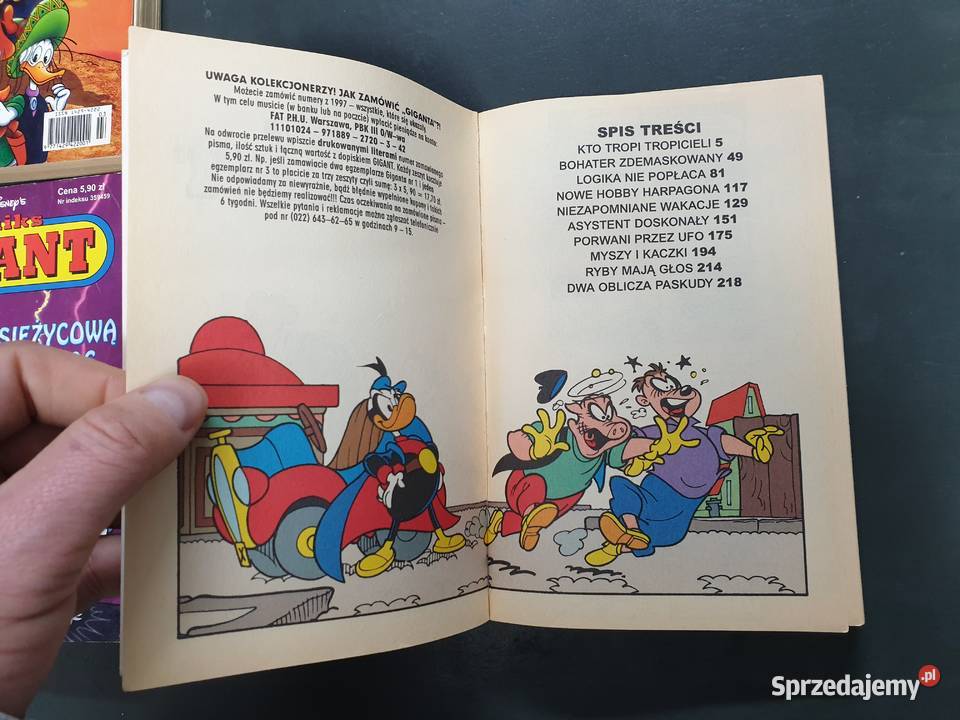 Komiks Gigant 597 druga seria Gdynia sprzedam