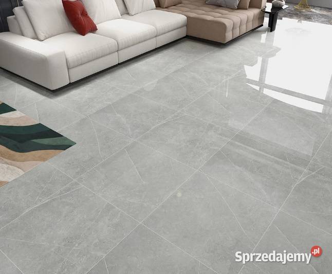 Gres wielkoformatowy 120x120 SZARY MARMUR GATII Łask